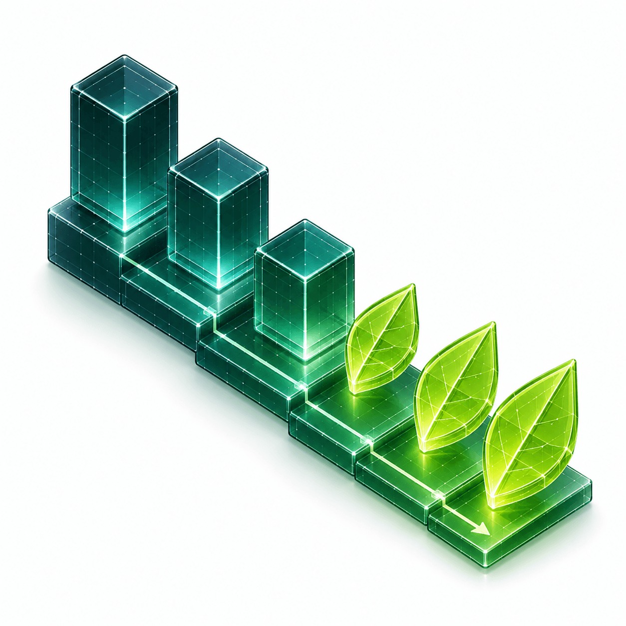 Climate Action, Decarbonisation & Carbon Accounting service illustration